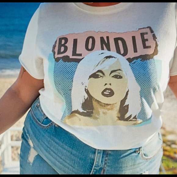 torrid Tops - Torrid Blondie Ivory Crew Tee 1X NWT